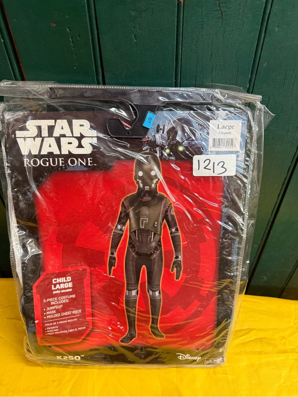 Disney Star Wars K-2SO Child Costume - Black and Gray
